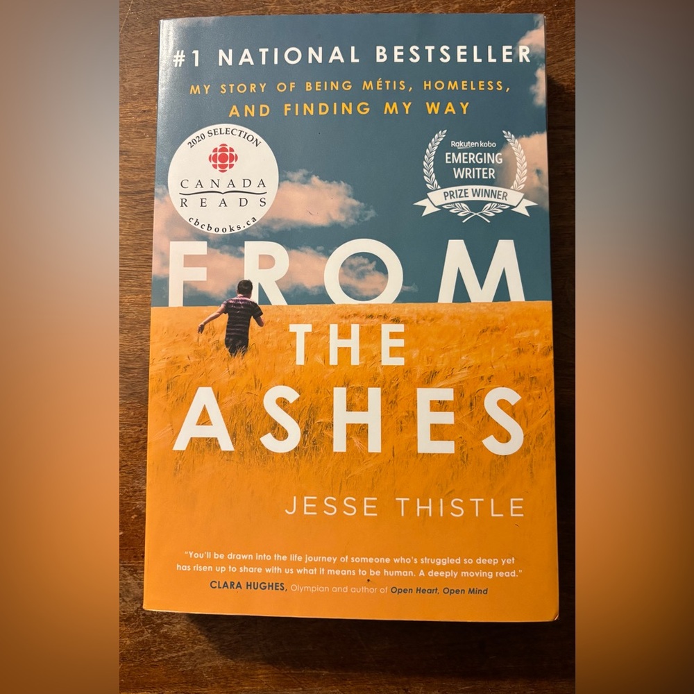 From the Ashes by Jesse Thistle memoir paperback